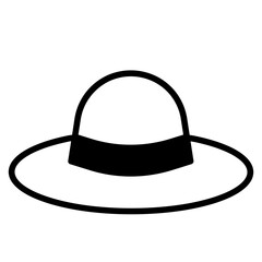 Cowboy Hat solid glyph icon