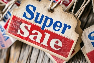 Savings Extravaganza: Unleash your shopping spree with our Super Sale labels! Dive into unbeatable prices, exclusive offers, and discounts galore. Shop now for a retail therapy like never before!