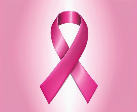 Cinta rosa por el cáncer de mama