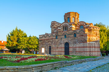 Byzantine Church of Christ Pantokrator, Nesebur (Nessebar), UNESCO World Heritage Site, Black Sea...