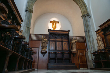 Teano, the Cathedral of San Clemente.