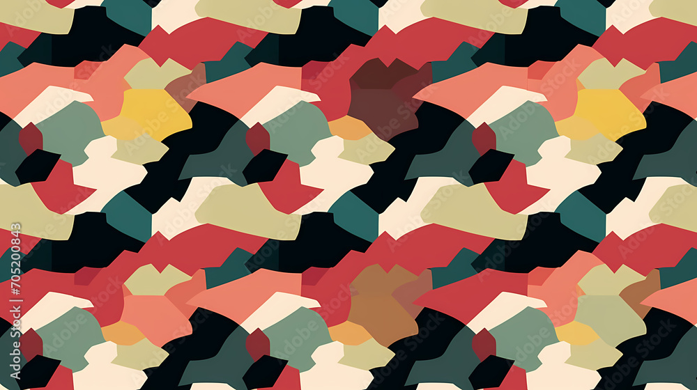 Poster abstract sea map ppt background，abstract background