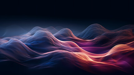 Abstract sea map PPT background，Abstract background