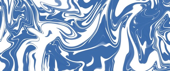 Иллюстрация без названияHorizontal abstract background, blue, white, swirl, waves