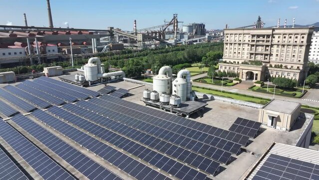 solar power panels on balcony