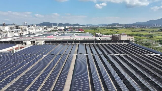 solar power panels on balcony