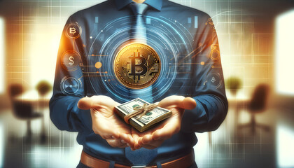 kryptowaluta bitcoin i gotówka