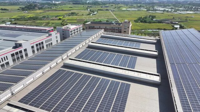 solar power panels on balcony