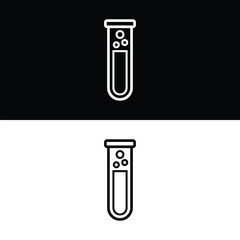 Erlenmeyer Icon Vector Simple Design