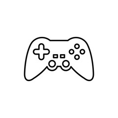 Game Controller Icon Vector Simple Design