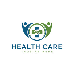 Health Care Logo Design Template