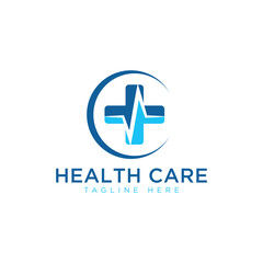 Health Care Logo Design Template