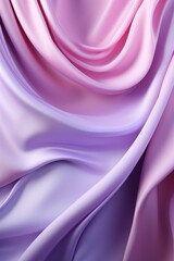 Obraz premium Gradient pink and purple silk fabric