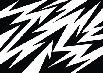Abstract background with lightning arrow pattern