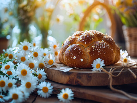Floral Feast: Easter Bread Inspired by Spring 