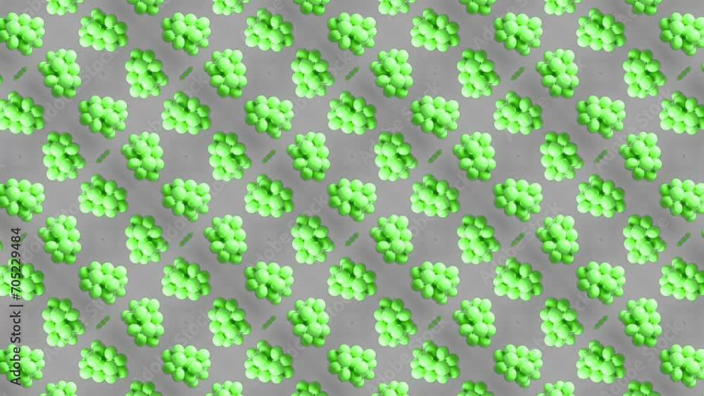 Poster abstract green geometric seamless pattern background. abstract stripes kaleidoscope loop. fast psych