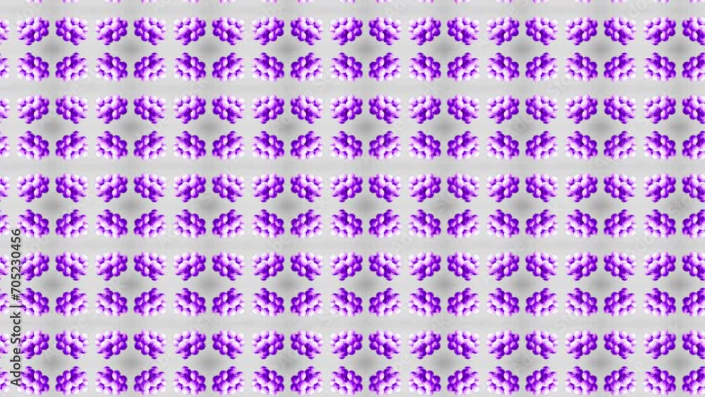 Poster abstract purple geometric seamless pattern background. abstract stripes kaleidoscope loop. fast psyc