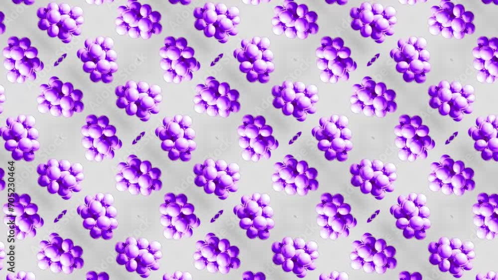 Poster abstract purple geometric seamless pattern background. abstract stripes kaleidoscope loop. fast psyc