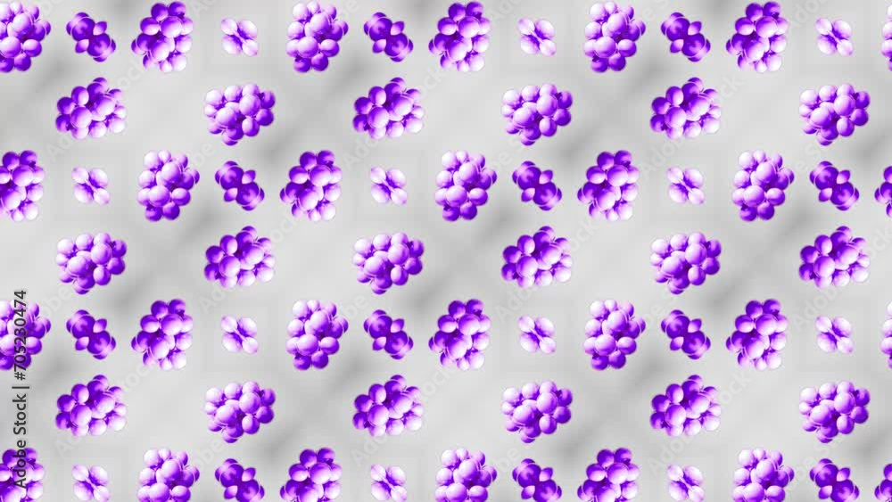Poster abstract purple geometric seamless pattern background. abstract stripes kaleidoscope loop. fast psyc