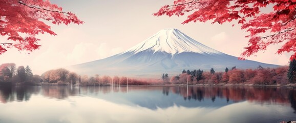 Mount Fuji in Autumn