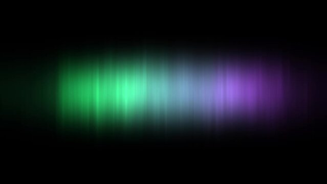Northern lights. Futuristic technology, digital background. Colorful glowing neon light on black background. Abstract background. Global Big Data technology. Digital equalizer. 3d render