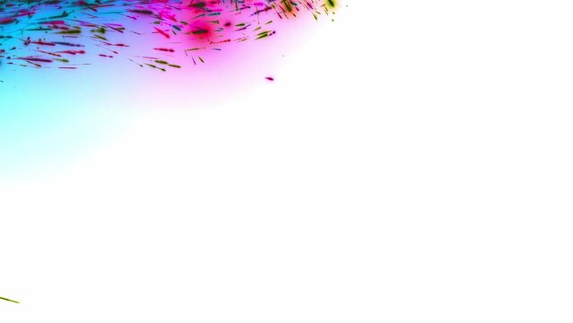 wild spr&uuml;hende bunte Funken, Feuerwerk, Funkenregen, Inferno, Silvester, pyrotechnik, Neujahr, Brand, hei&szlig;