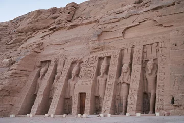 Foto op Plexiglas The great temple of ramesses ll, abu simbel, unesco world heritage site, Egypt. © Mostafa Eissa