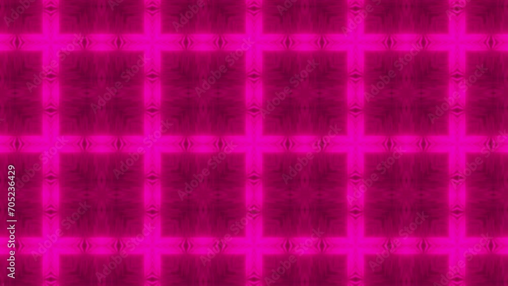 Aufkleber abstract background with pink neon lines. abstract stripes kaleidoscope loop. fast psychedelic color