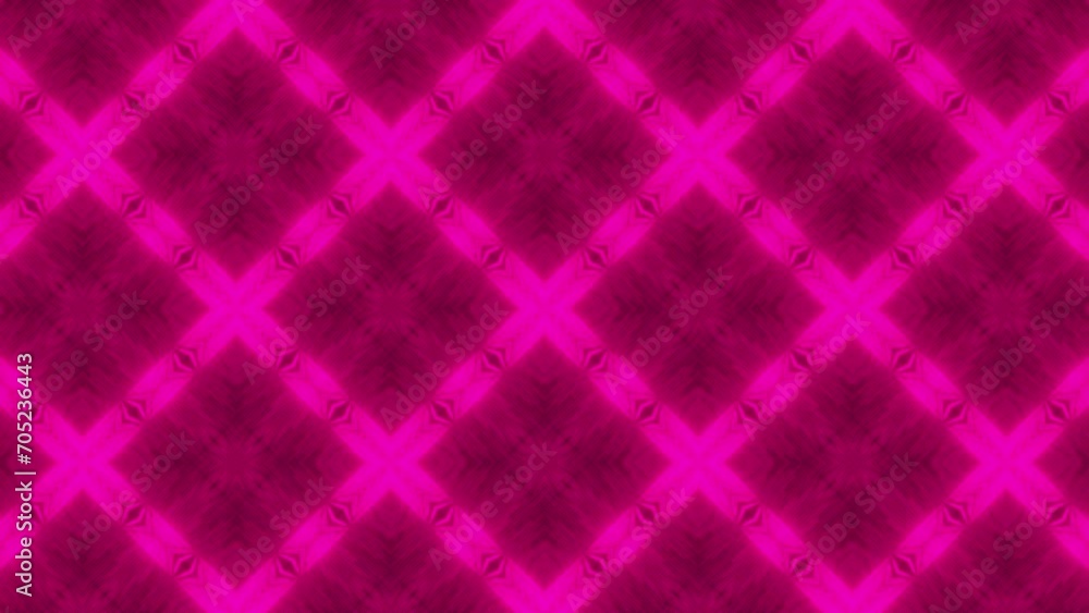 Aufkleber abstract background with pink neon lines. abstract stripes kaleidoscope loop. fast psychedelic color