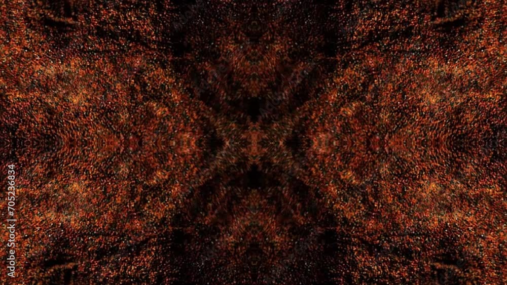 Aufkleber luxurious flow of particles on a dark background. quicksand. whirlwinds stream of sand. fluid ink pa