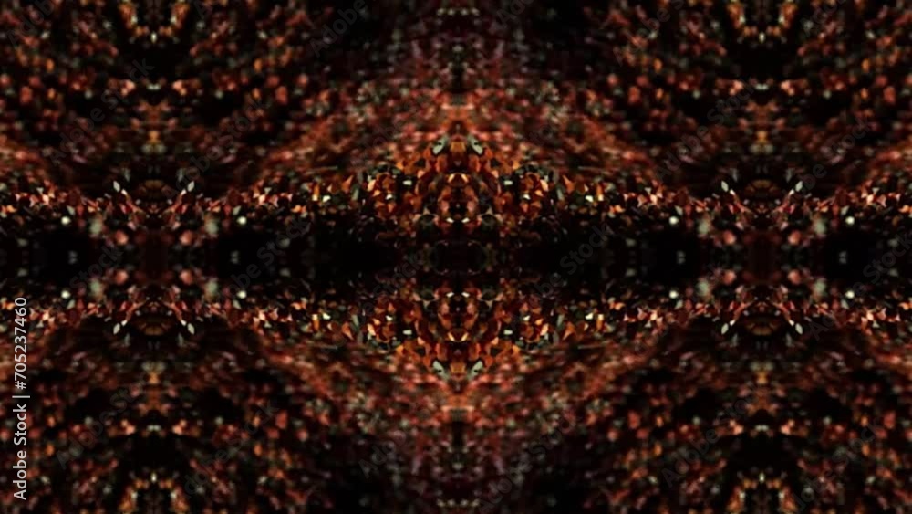 Aufkleber luxurious flow of particles on a dark background. quicksand. whirlwinds stream of sand. fluid ink pa