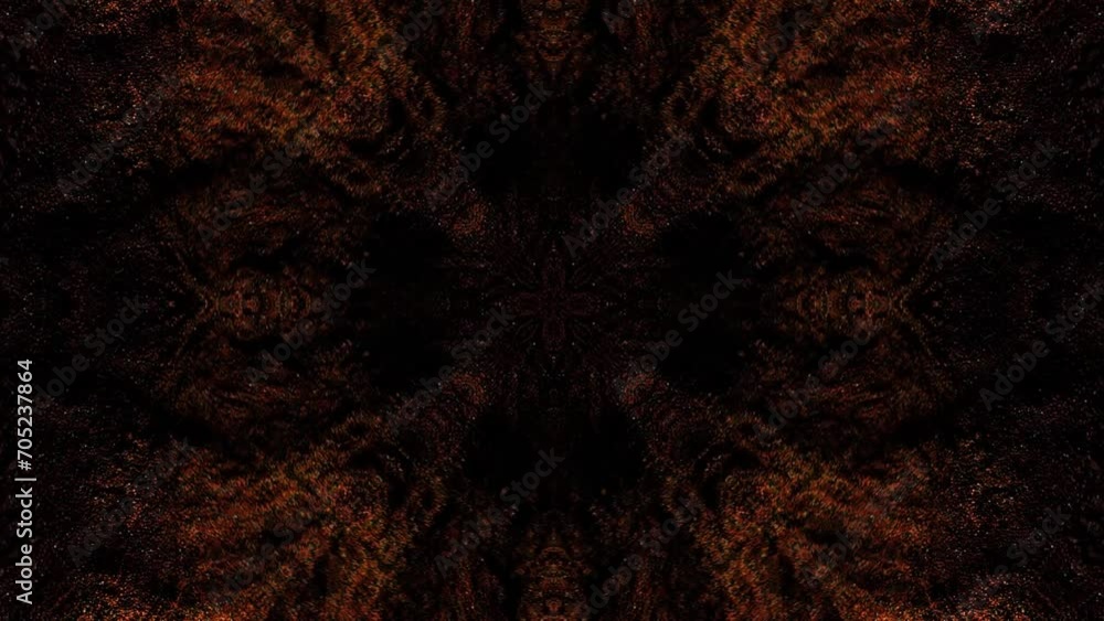 Poster luxurious flow of particles on a dark background. quicksand. whirlwinds stream of sand. fluid ink pa