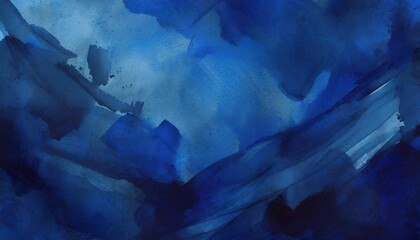 artistic hand painted multi layered dark blue background - obrazy, fototapety, plakaty
