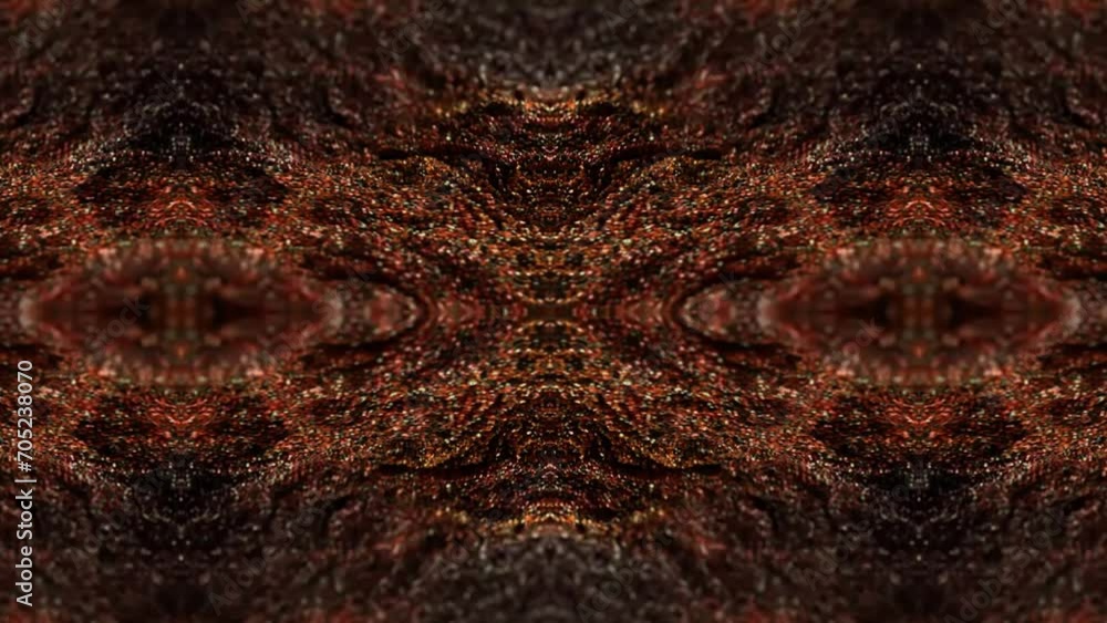 Poster luxurious flow of particles on a dark background. quicksand. whirlwinds stream of sand. fluid ink pa
