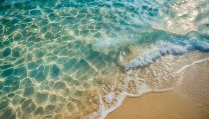 Fototapeta na wymiar tropical beach water background
