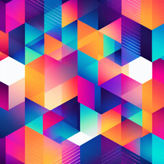 Colorful Backgrounds and Repetitive Objects