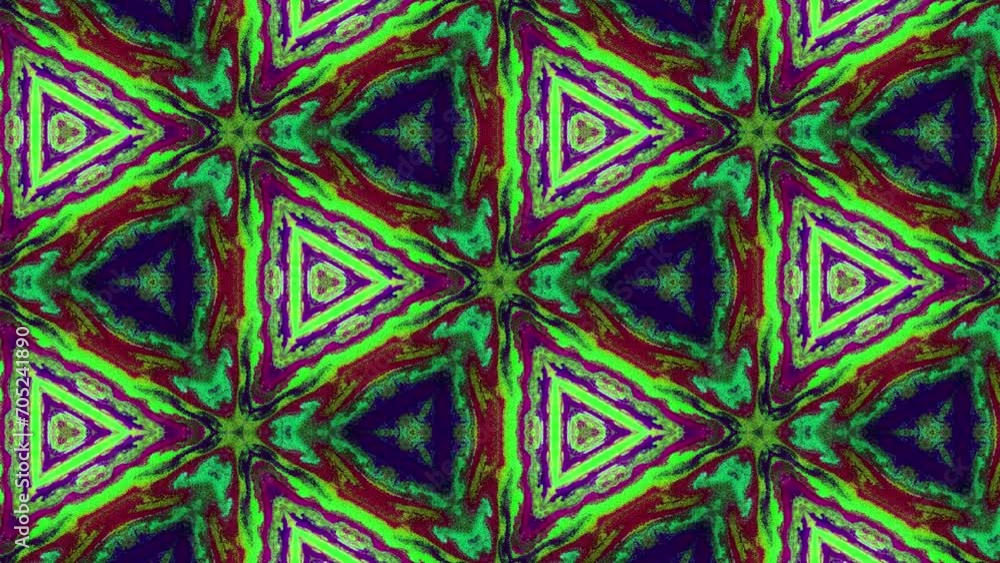 Poster abstract multicolored particles fluid isolated on black. fluid art flowing effect. psychedelic color