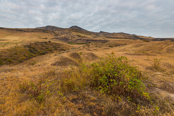 Landscape of the Armenian steppe. Armenia. - 705246017