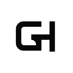 GH bussines design logo vector monogram letter