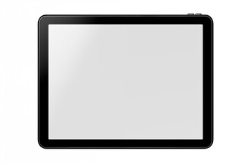 digital tablet isolated on white background