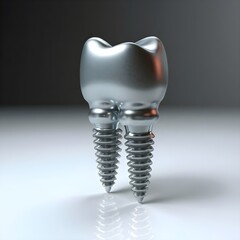 3d rendered illustration of a tooth