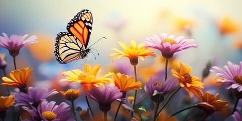 butterfly on flower