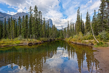 lake in the mountains
