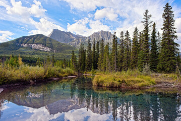 lake in the mountains