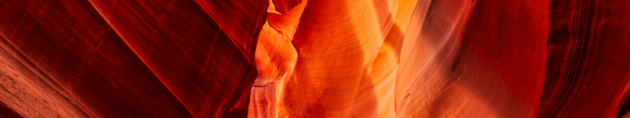 Abstract background in famous antelope canyon near page in arizona - Travel websites and banners