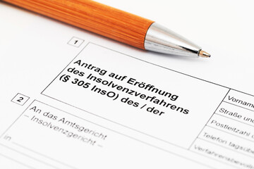 Insolvenzantrag