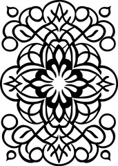 Vintage persian pattern ornament