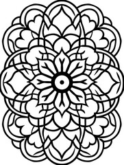 Vintage persian pattern ornament