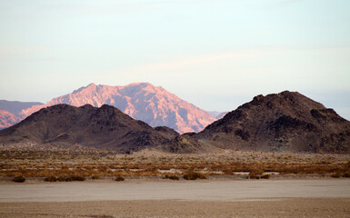 California Desert at Twilight