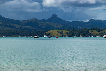Landscapes of Wyuna Bay in Coromandel in New Zealand 3